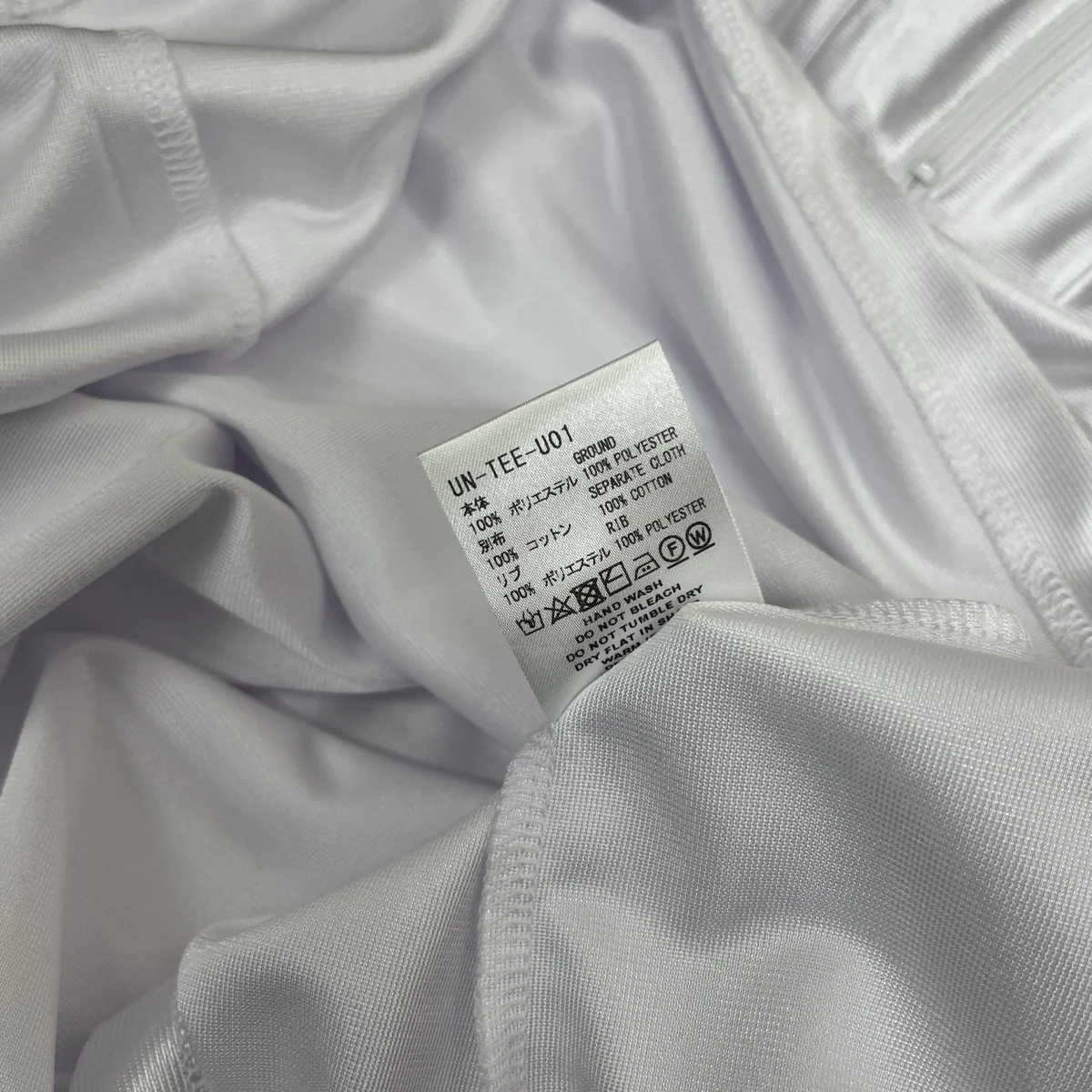 ハーフジップポロシャツUN-TEE-U01 LAYERED FOOTBALL UNIFORM SHIRT - Image 6