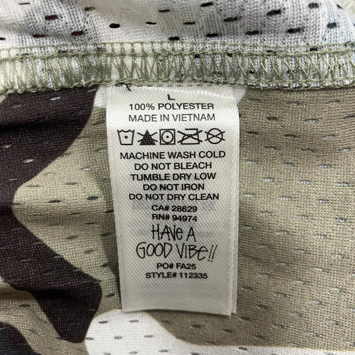 カモ柄メッシュハーフパンツ - Image 7