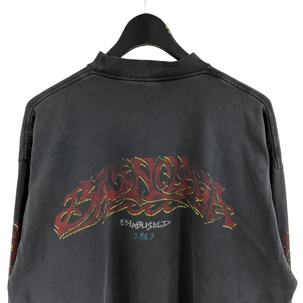 ヴィンテージ加工オーバーサイズTシャツ - Image 4