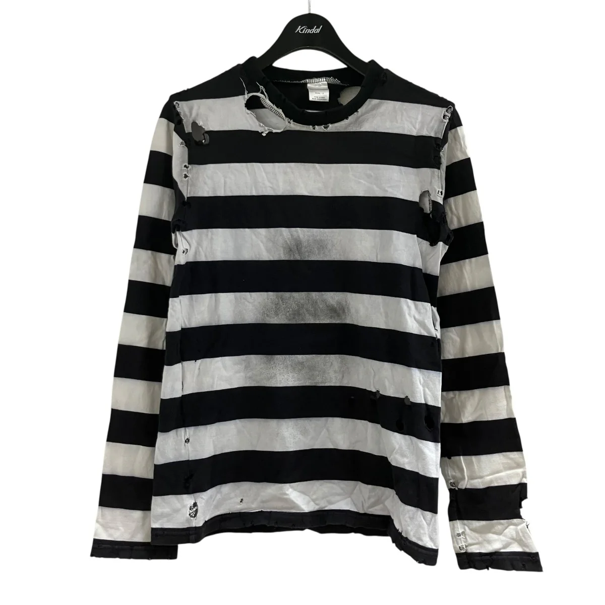 ダメージボーダーTシャツ