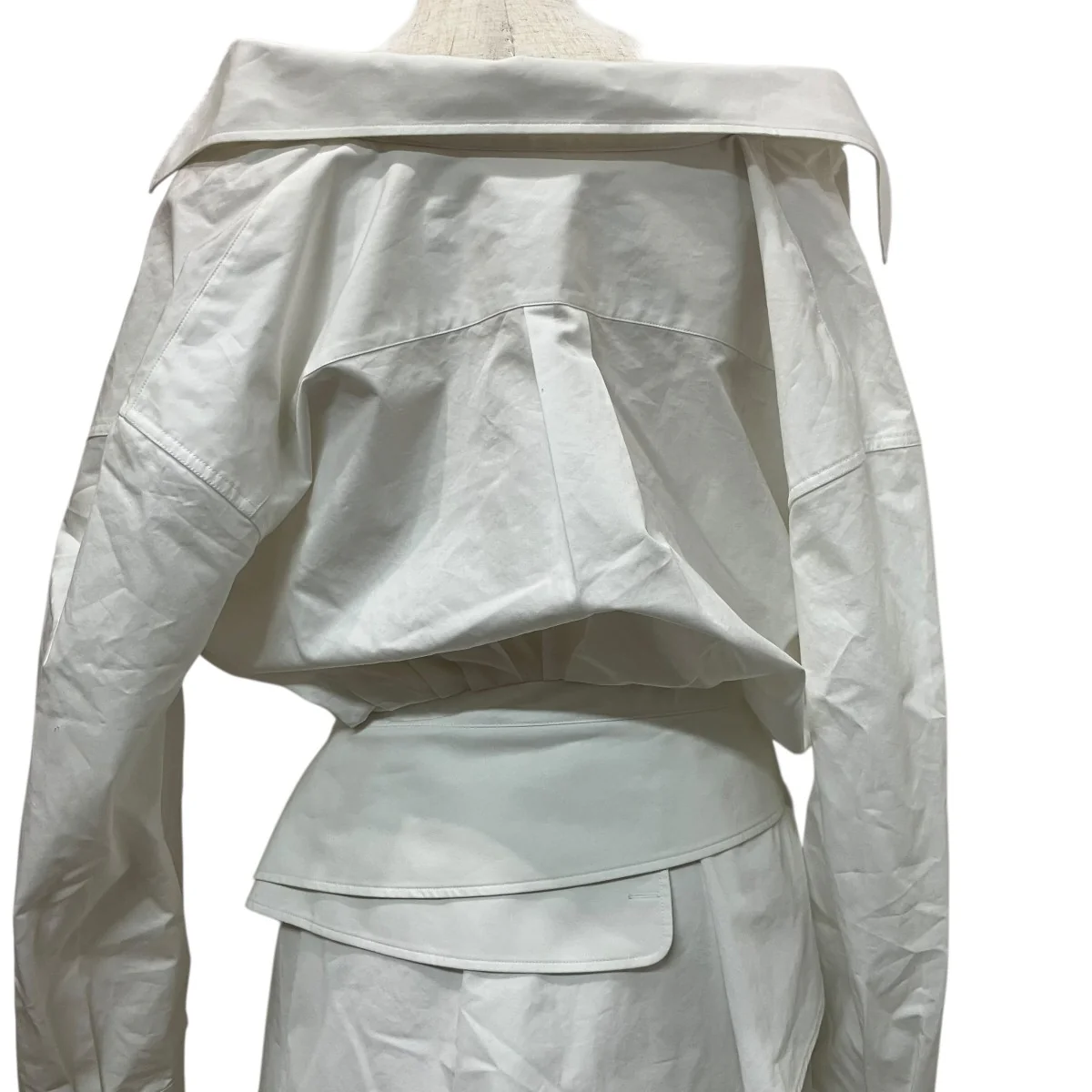 ロングコットンシャツ - Image 3