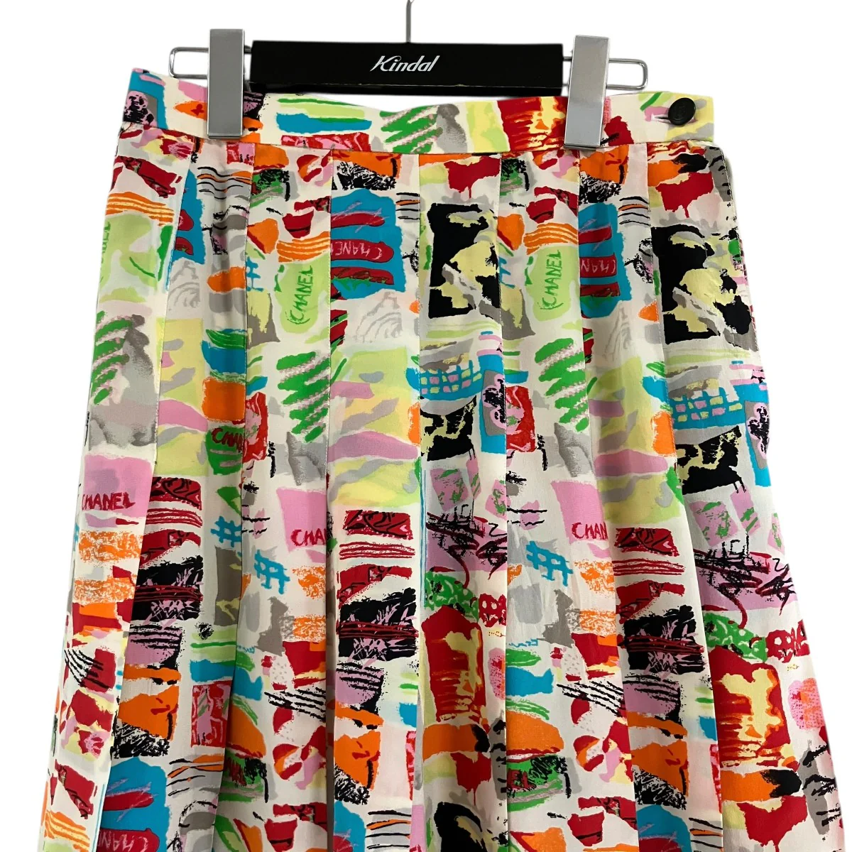 総柄シルクスカート - Image 2