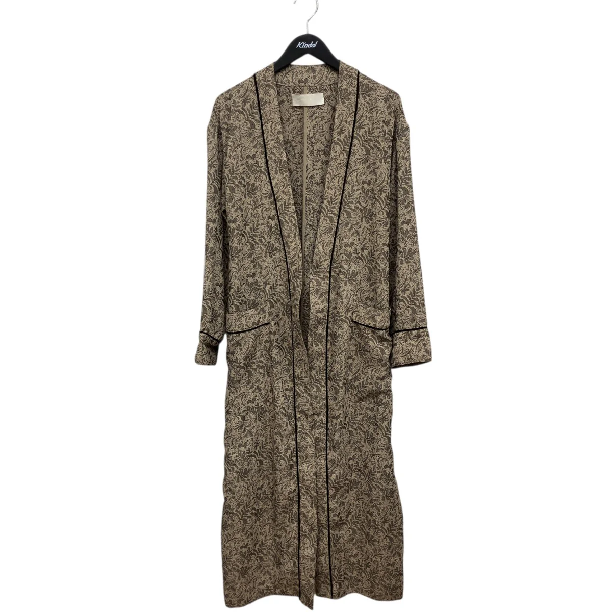 ジャガードパイピングガウンコート11920004 Jacquard Piping Gown