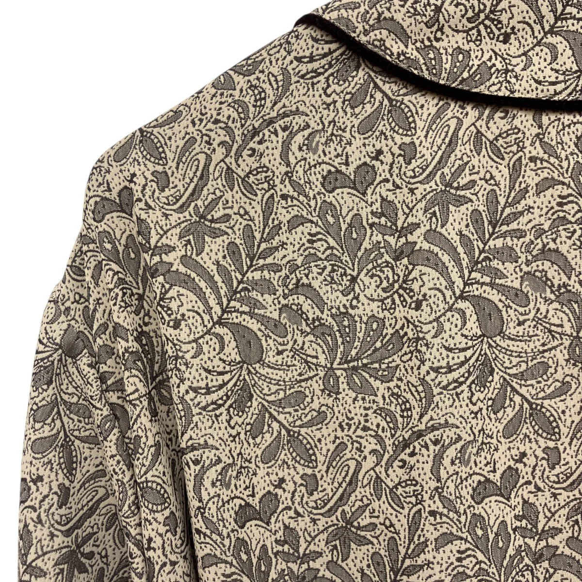 ジャガードパイピングガウンコート11920004 Jacquard Piping Gown - Image 6