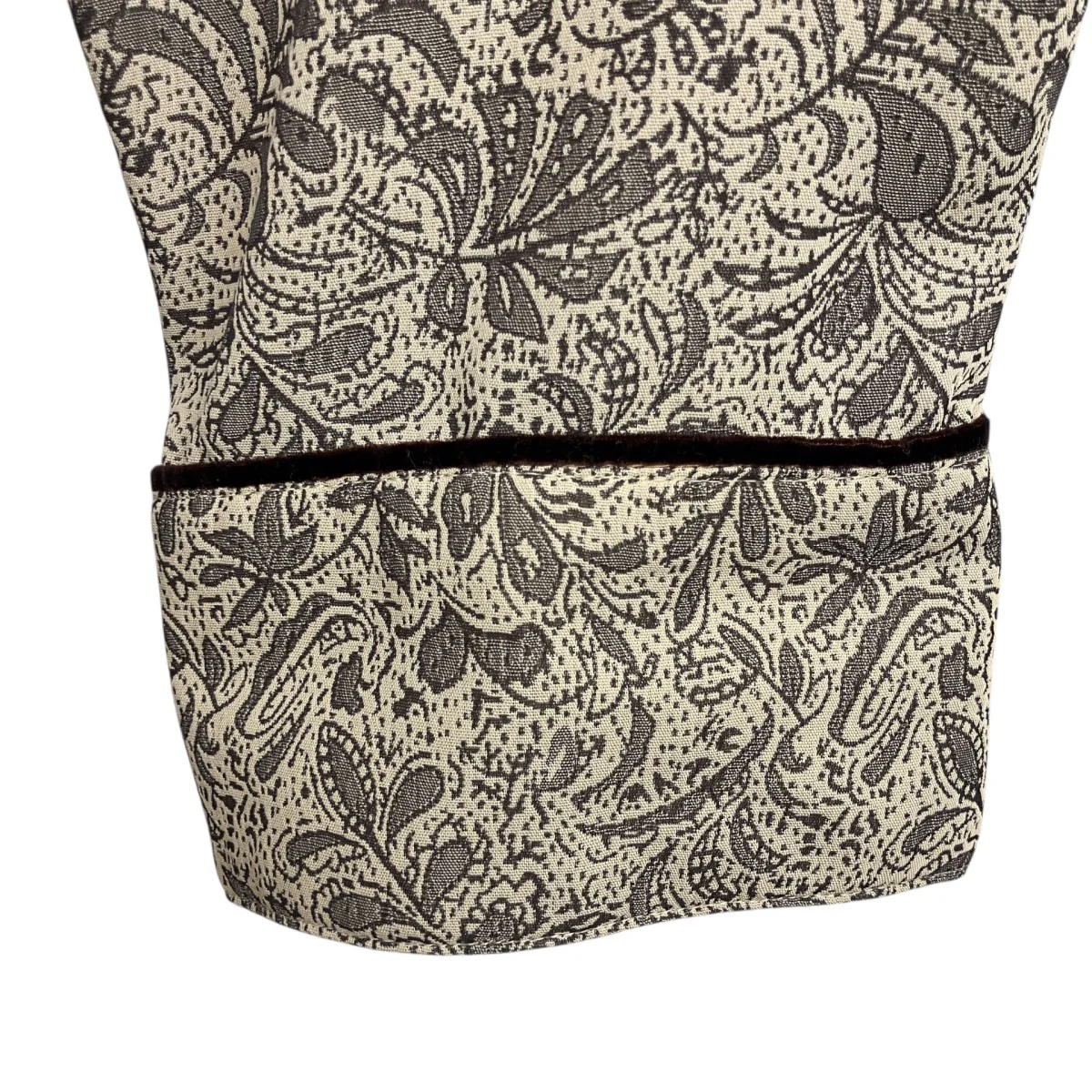 ジャガードパイピングガウンコート11920004 Jacquard Piping Gown - Image 7