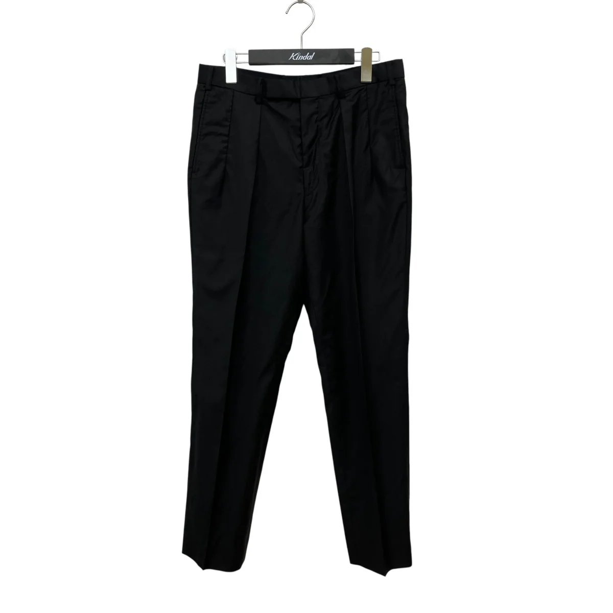 スラックスLB201-PT02 Shiny Tucked Trousers