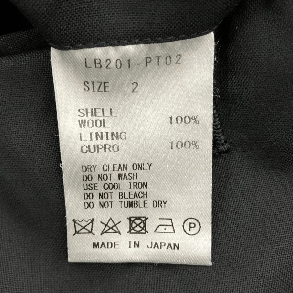 スラックスLB201-PT02 Shiny Tucked Trousers - Image 5