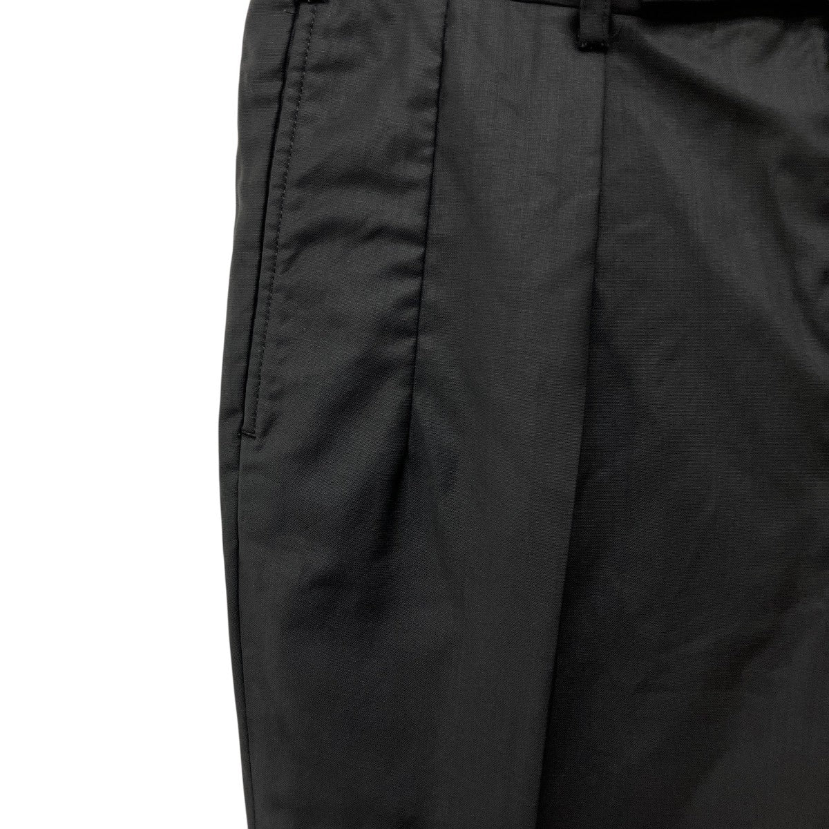 スラックスLB201-PT02 Shiny Tucked Trousers - Image 7