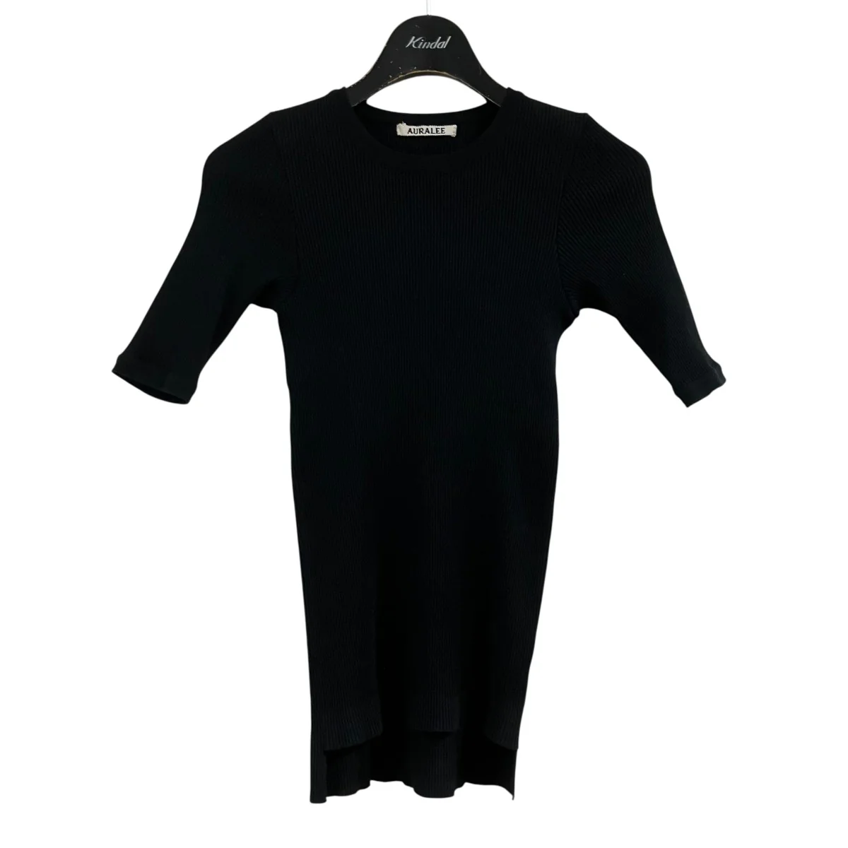 リブニットTシャツ