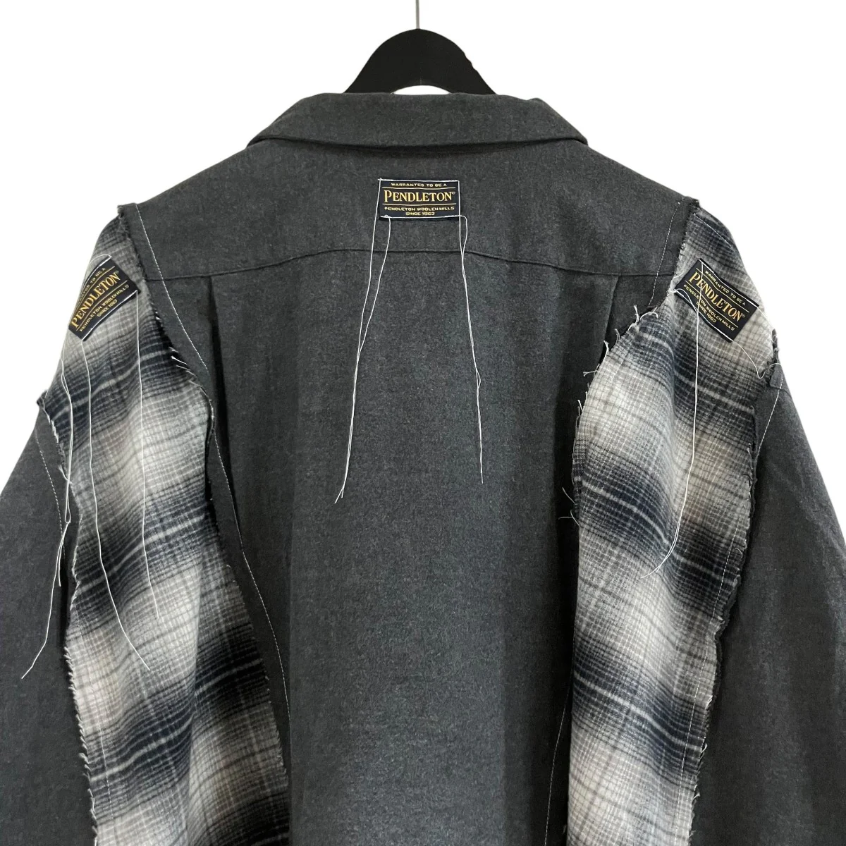 チャイナボタンリメイクワイドシャツ AW24-PSH ｢CHINA WIDE SHIRT｣ - Image 4