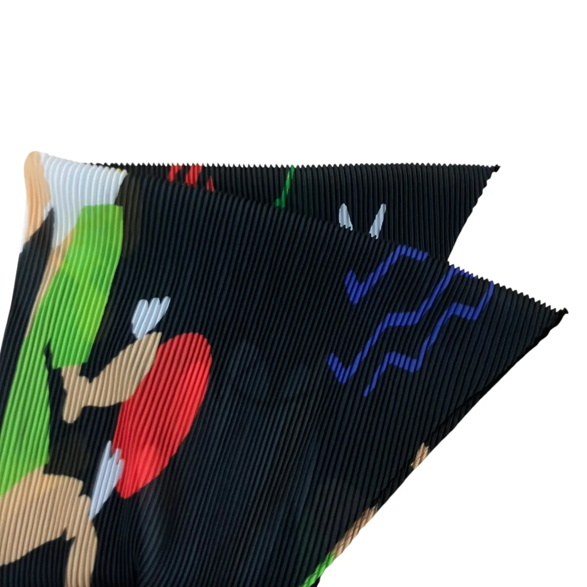 プリーツグラフィックスカーフ - Image 2