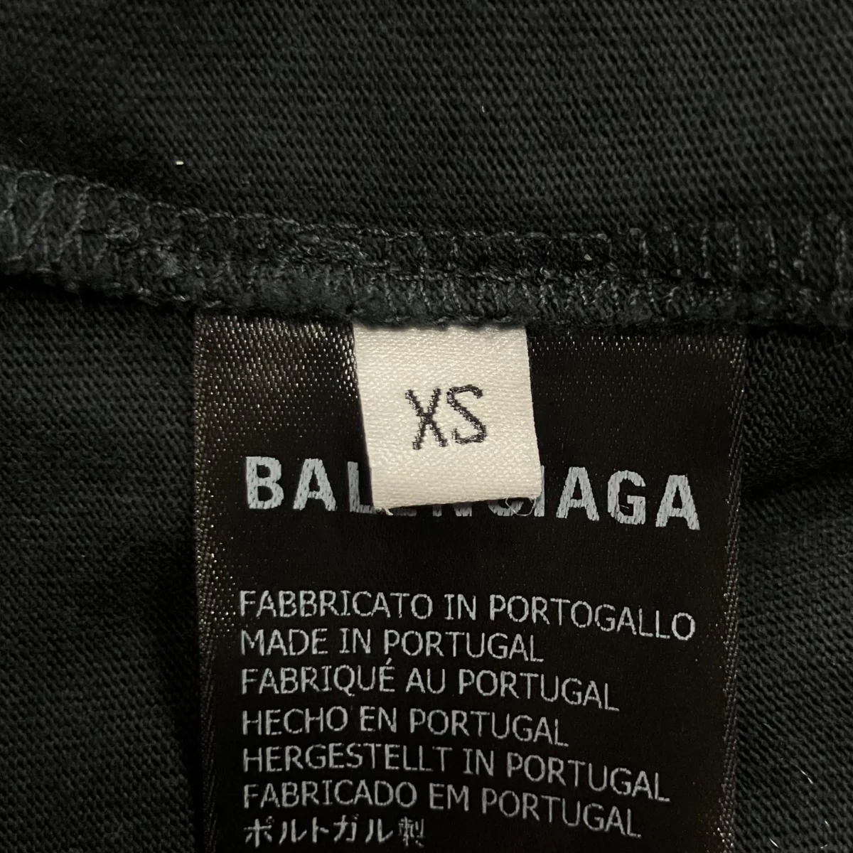 ダメージ加工キャンペーンロゴエンブロイダリーTシャツ - Image 6