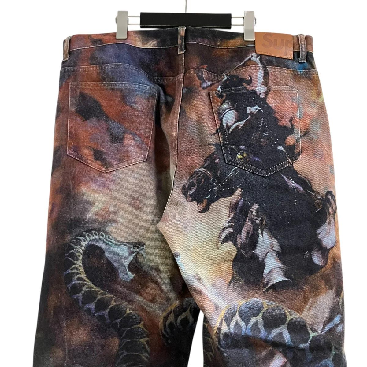 プリントデニムパンツ - Image 4