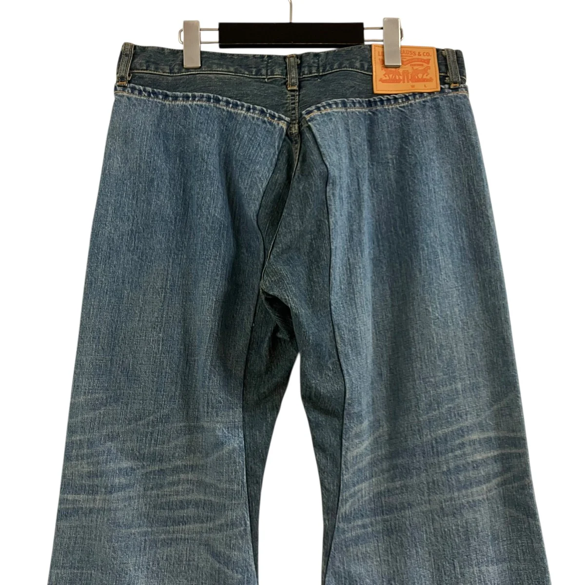アップサイドダウンデニムパンツデニムパンツ - Image 4