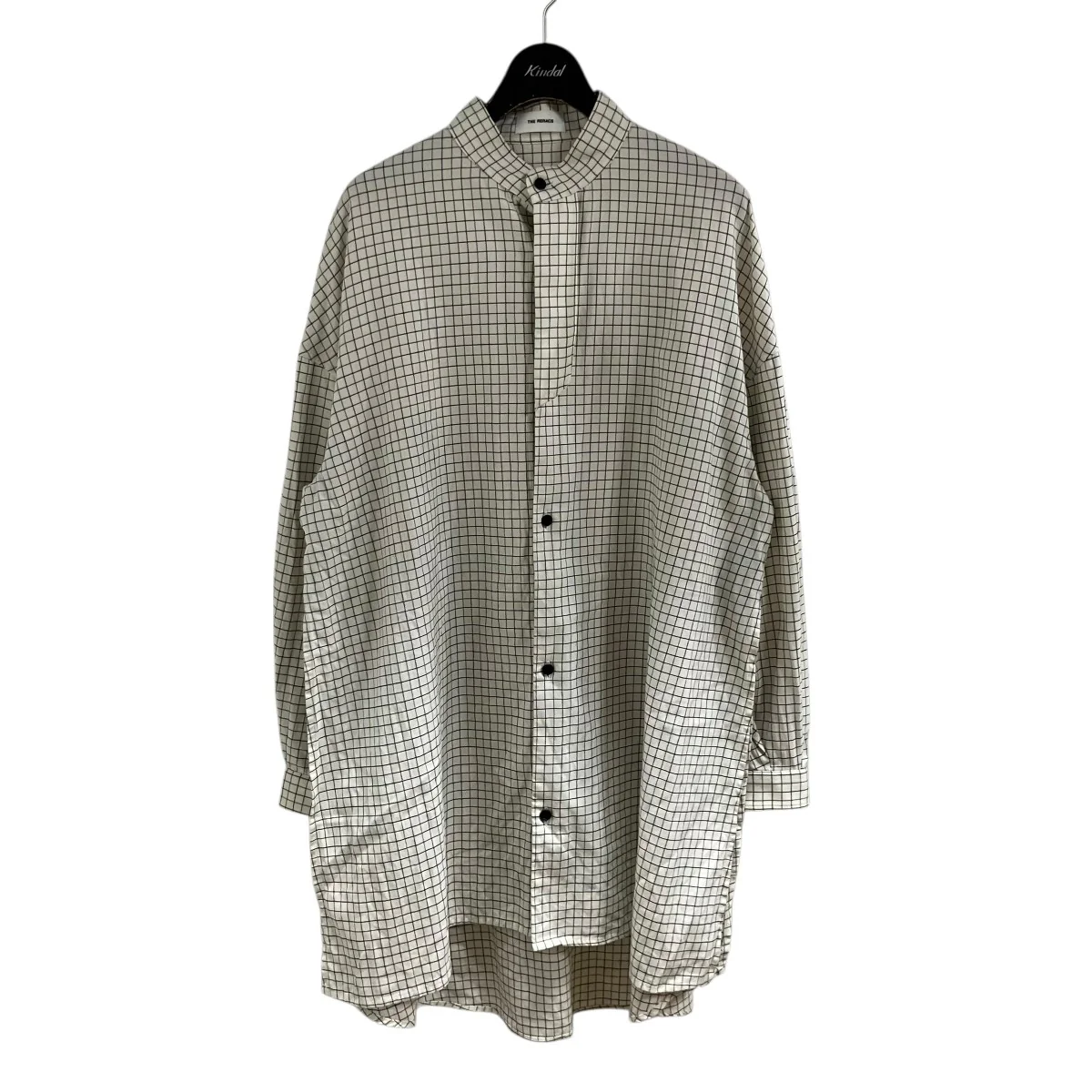 ロングチェックシャツ