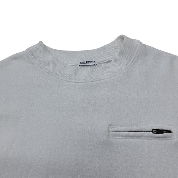 HOOLIGAN CREWポケット付クルーネックスウェットトレーナーW21-0007 - Image 3