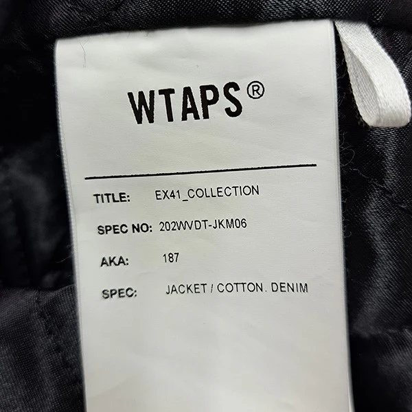 20AWJACKET ／ COTTON．DENIMファイヤー刺繍フーディーブルゾン202WVDT-JKM06 - Image 7