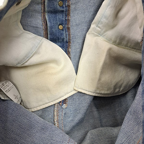 15oz Denim Tuck Splash 4PKペイントクラッシュ加工タックデニムパンツ21-030-HL-8120-3 - Image 7