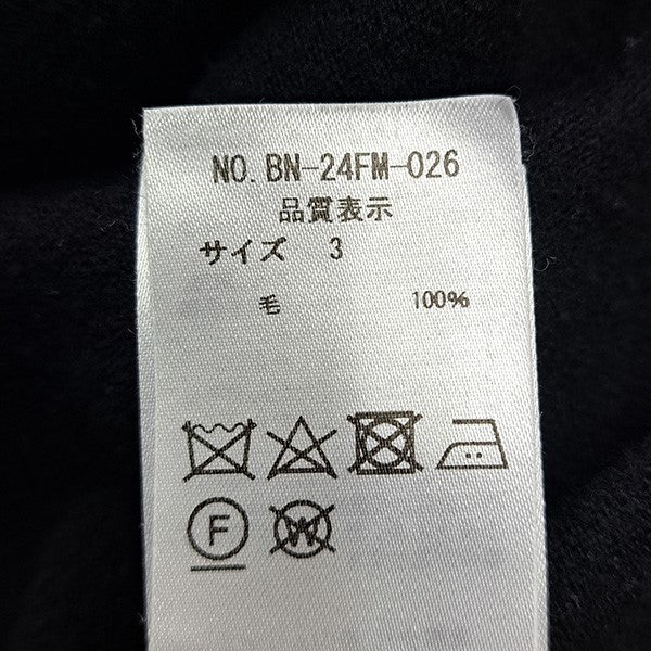 BABY WOOL CREW NECKベビーウールクルーネックニットセーターBN-24FM-026 - Image 5