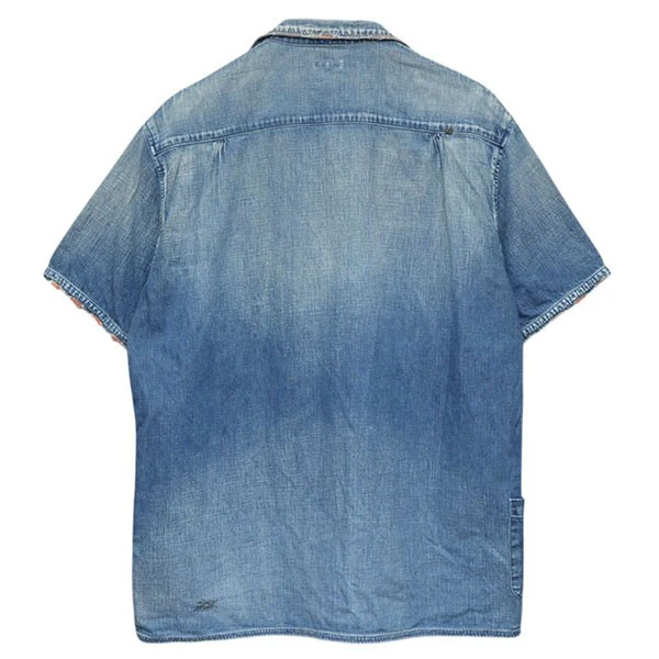 刺子デニムシャツ　K1405SS143 - Image 2