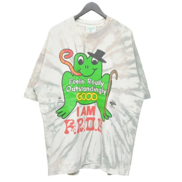 I am Frog Tee タイダイプリントTシャツ