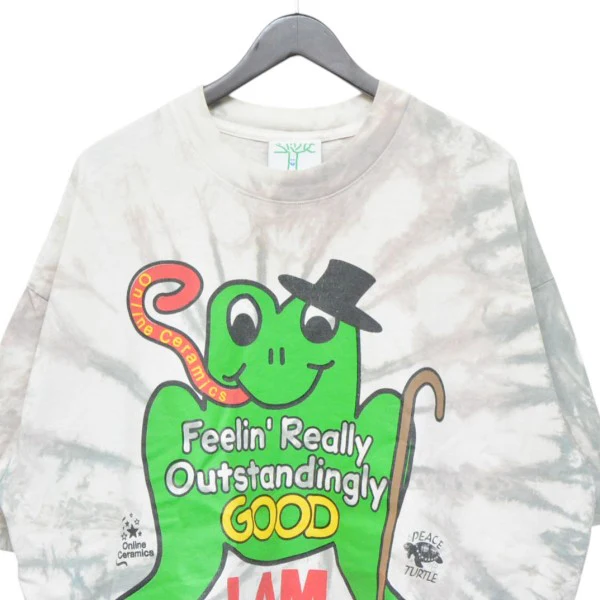I am Frog Tee タイダイプリントTシャツ - Image 3