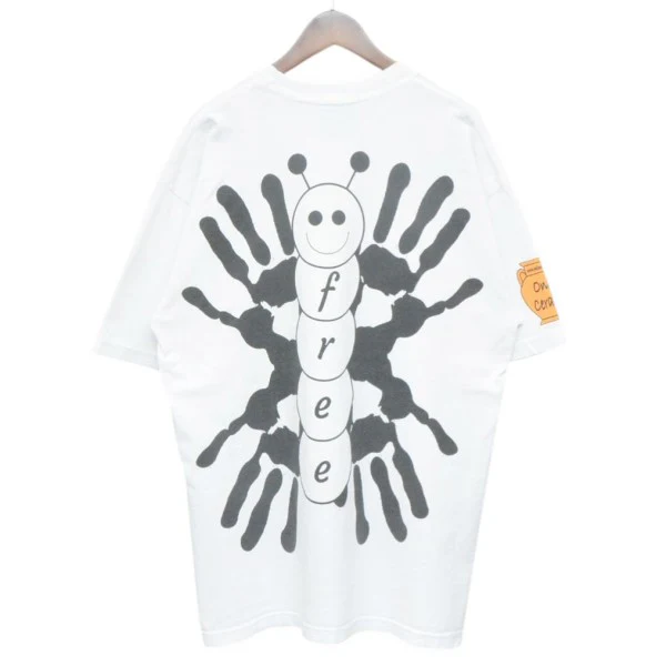 2024SS　Butterfly Tee　バタフライＴシャツ　オーバーサイズプリントＴシャツ - Image 2