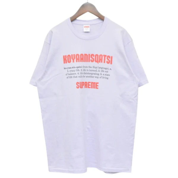 2020AW　Koyaanisqatsi Tee　コヤニスカッツィＴシャツ　プリントＴシャツ