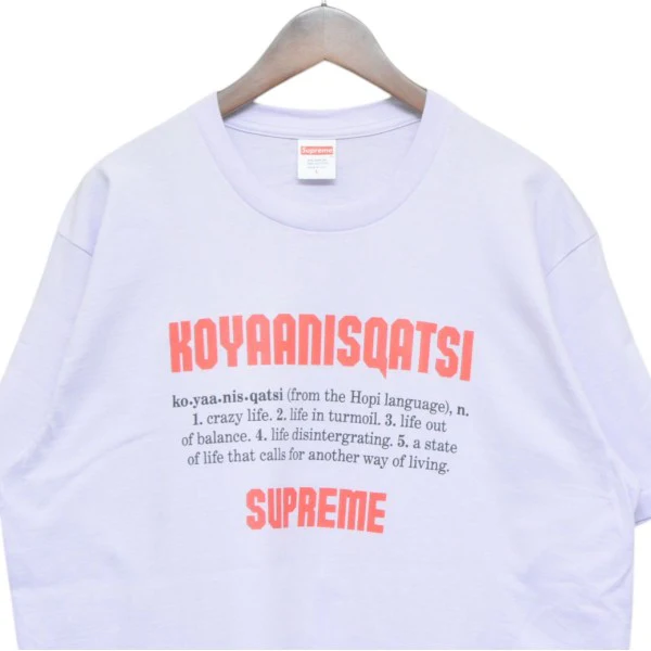 2020AW　Koyaanisqatsi Tee　コヤニスカッツィＴシャツ　プリントＴシャツ - Image 3
