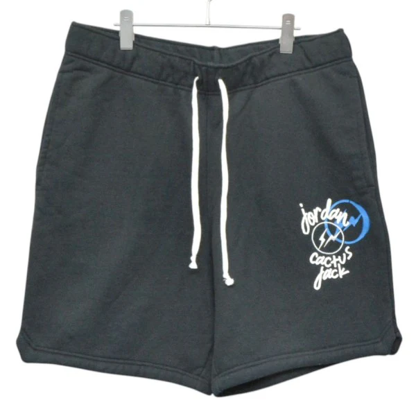 2021AW　Air Jordan Travis Scott Fragment Shorts　スウェットショートパンツ　ハーフパンツ　DJ0617-010