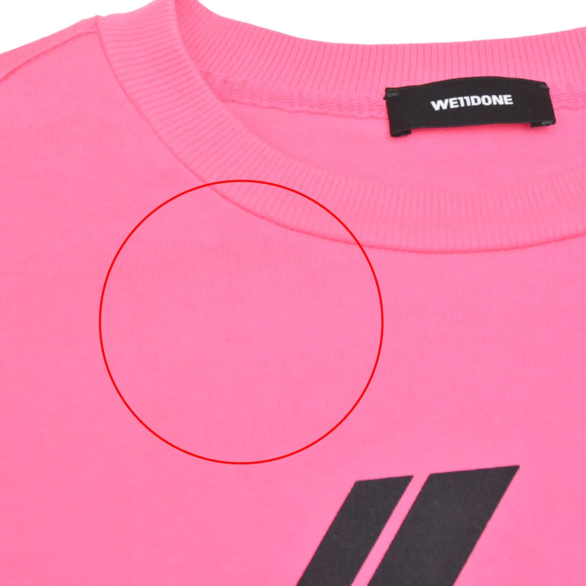 2020AW　フロントロゴプリントオーバーサイズＴシャツ　52-11-04-11001 - Image 6