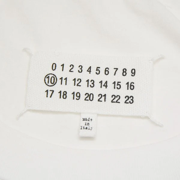 2020SS　クルーネックインサイドアウトオーバーサイズTシャツ　S50GC0600 S22816 - Image 6