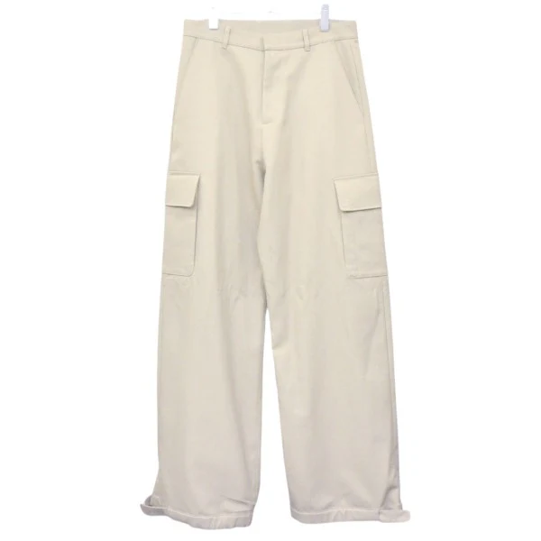 2023AW　ワイドカーゴパンツ　バギースラックス　OMCF037F23FAB004