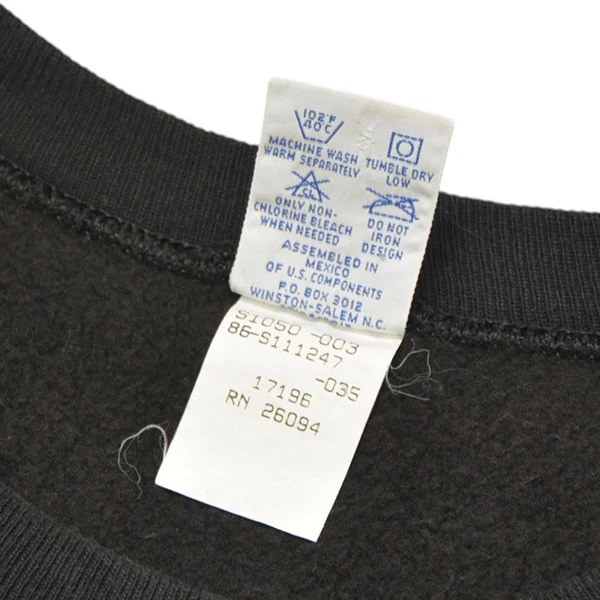 1990年代　Vintage　MEXICO MADE　REVERSE WEAVE　リバースウィーブ　スウェット　トレーナー - Image 7