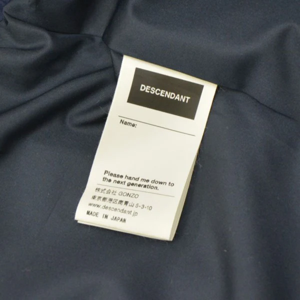 2025SS　SHANGRI-LA NYLON JACKET　ナイロンジャケット　ジップアップブルゾン　251TQDS-JKM01 - Image 6