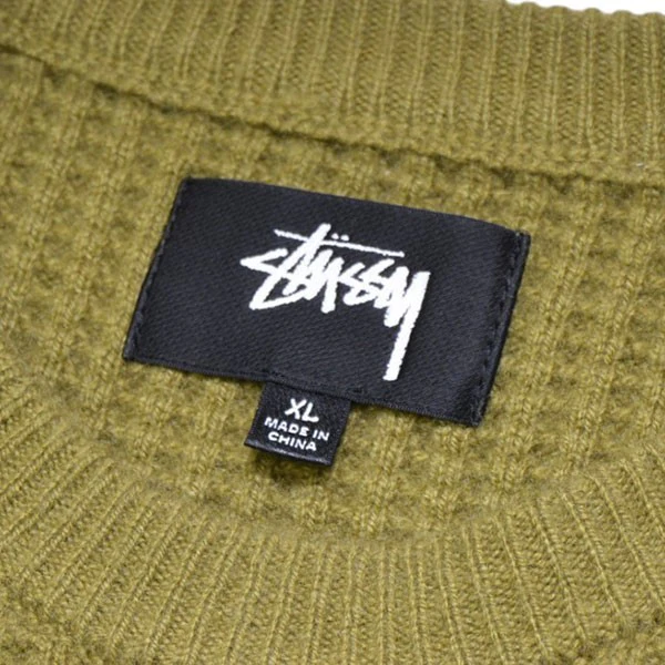 WAFFLE KNIT CASHMERE CREW　カシミヤワッフルクルーネックニット　セーター　117257 - Image 6