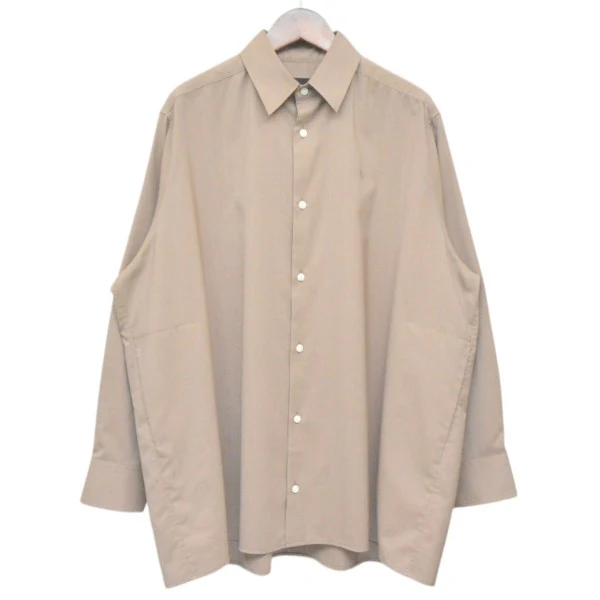 Wool Oversized Shirts　ウールオーバーサイズシャツ　2401-SSH05-M403