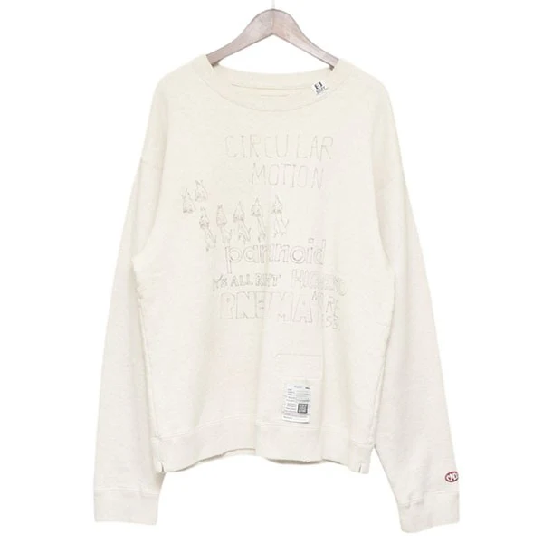SWEAT PO　落書きプリントクルーネックスウェット　トレーナー　J13PO723