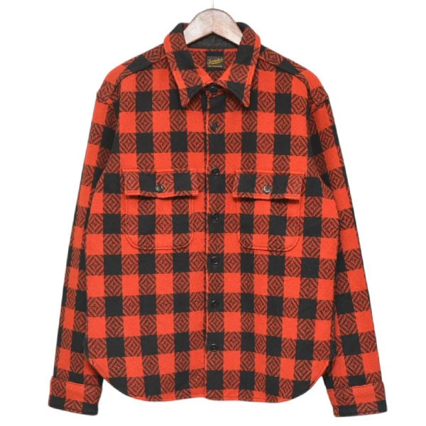 T-BAFFALO SHIRT JACKET　バッファローチェックウールシャツジャケット