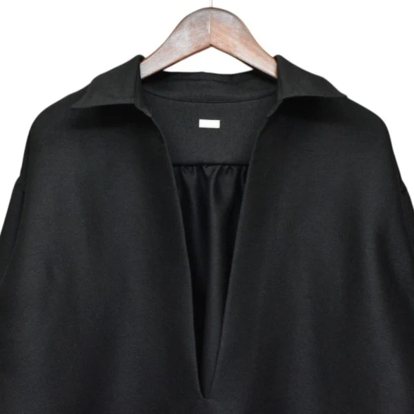 2025AW　Wool Silk Skipper Shirts　シルク混スキッパーシャツ　CH005-25AW - Image 3