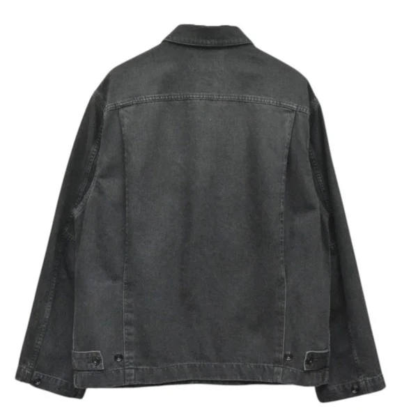 2023SS　BOXY DENIM JACKET　ボクシーデニムジャケット　カバーオール　OW306 LD077 - Image 2