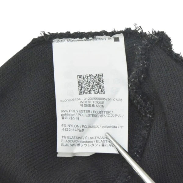 Word Toque Beanie　ニットキャップ　ニット帽　X000005254 - Image 4
