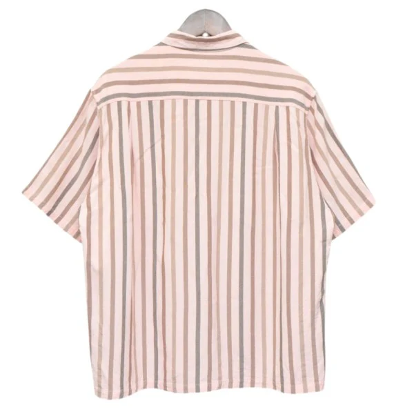 2024SS　STRIPED REGULAR COLLAR SHIRT　ストライプレギュラーカラーシャツ　24SS-WMS-RC06 - Image 2