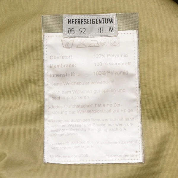 オーストラリア軍　GORE-TEX　HEERESEIGENTUM　アルパインパーカー　マウンテンパーカー　ジャケット　ブルゾン - Image 7