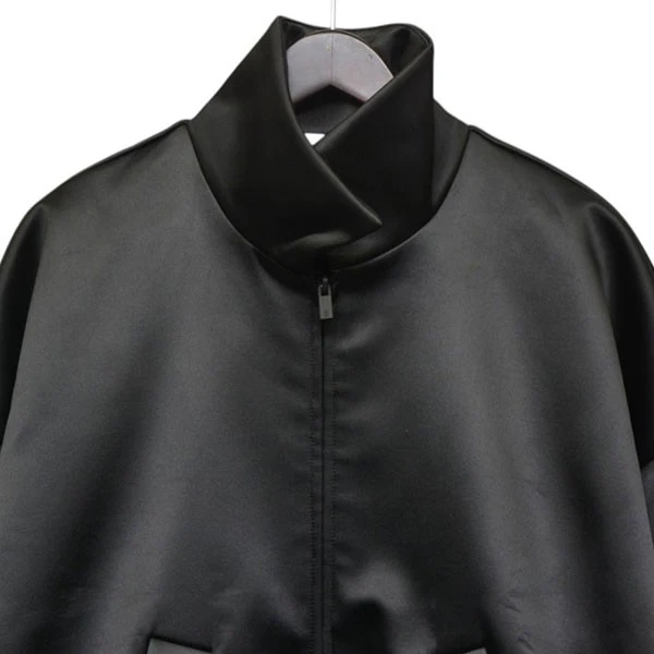 BONDED SATIN ZIP UP BOMBER　サテンジップアップボンバージャケット　ブルゾン　202SP258070F - Image 3