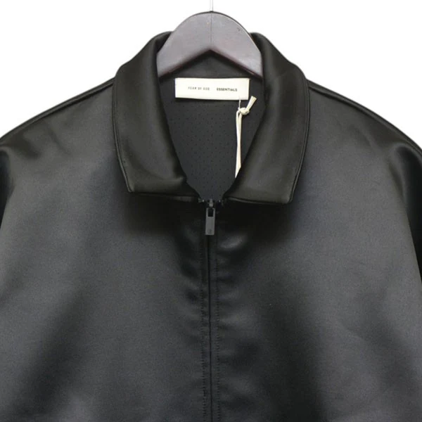 BONDED SATIN ZIP UP BOMBER　サテンジップアップボンバージャケット　ブルゾン　202SP258070F - Image 4