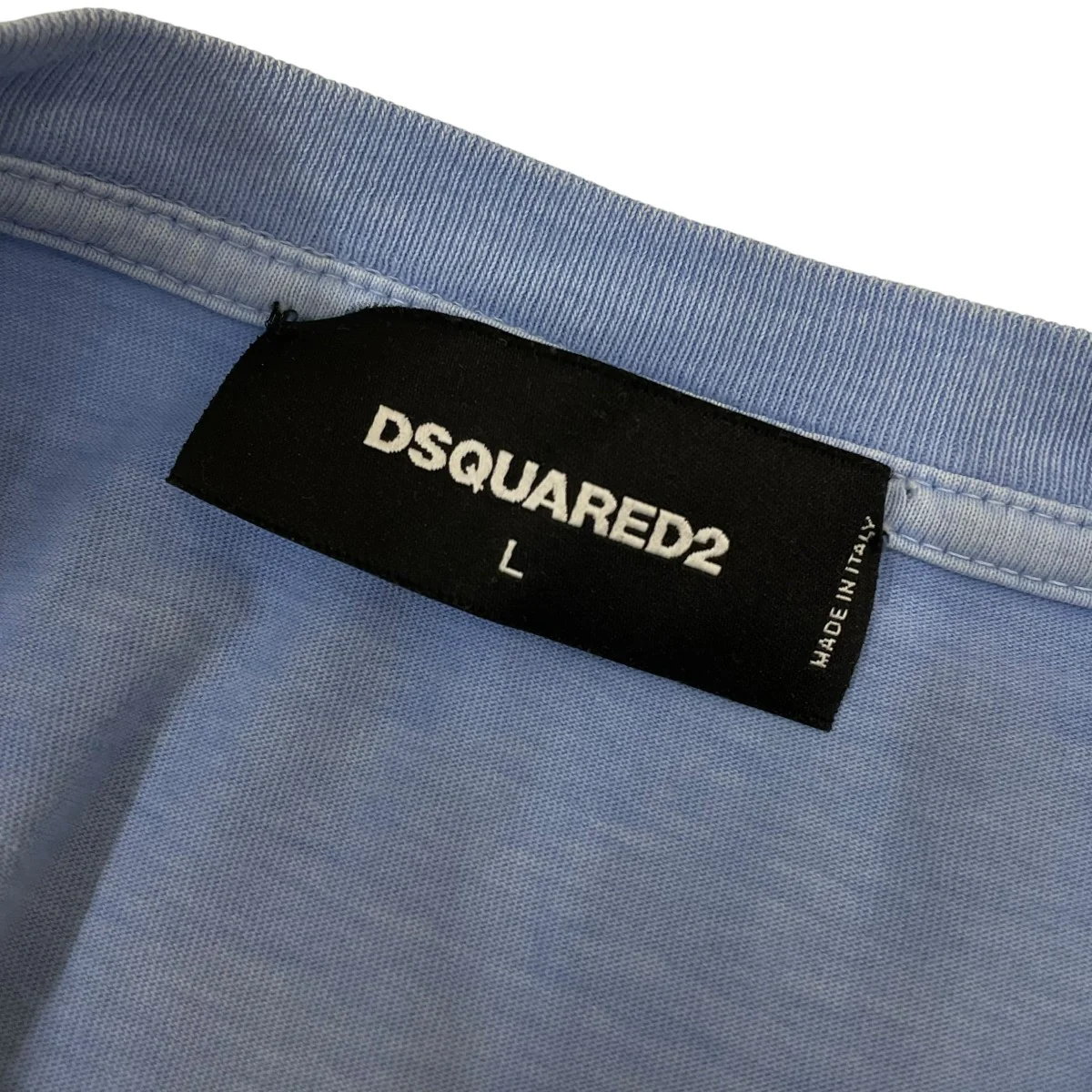 ロゴプリント付き 半袖Tシャツ コットンTシャツS74GC0994 - Image 5