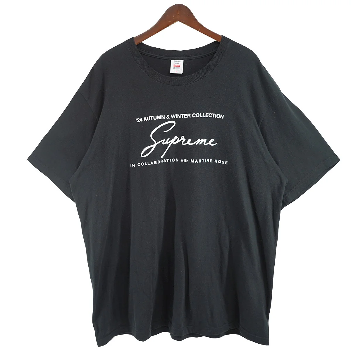 24AW Martine Rose Tee コラボ ロゴ Tシャツ