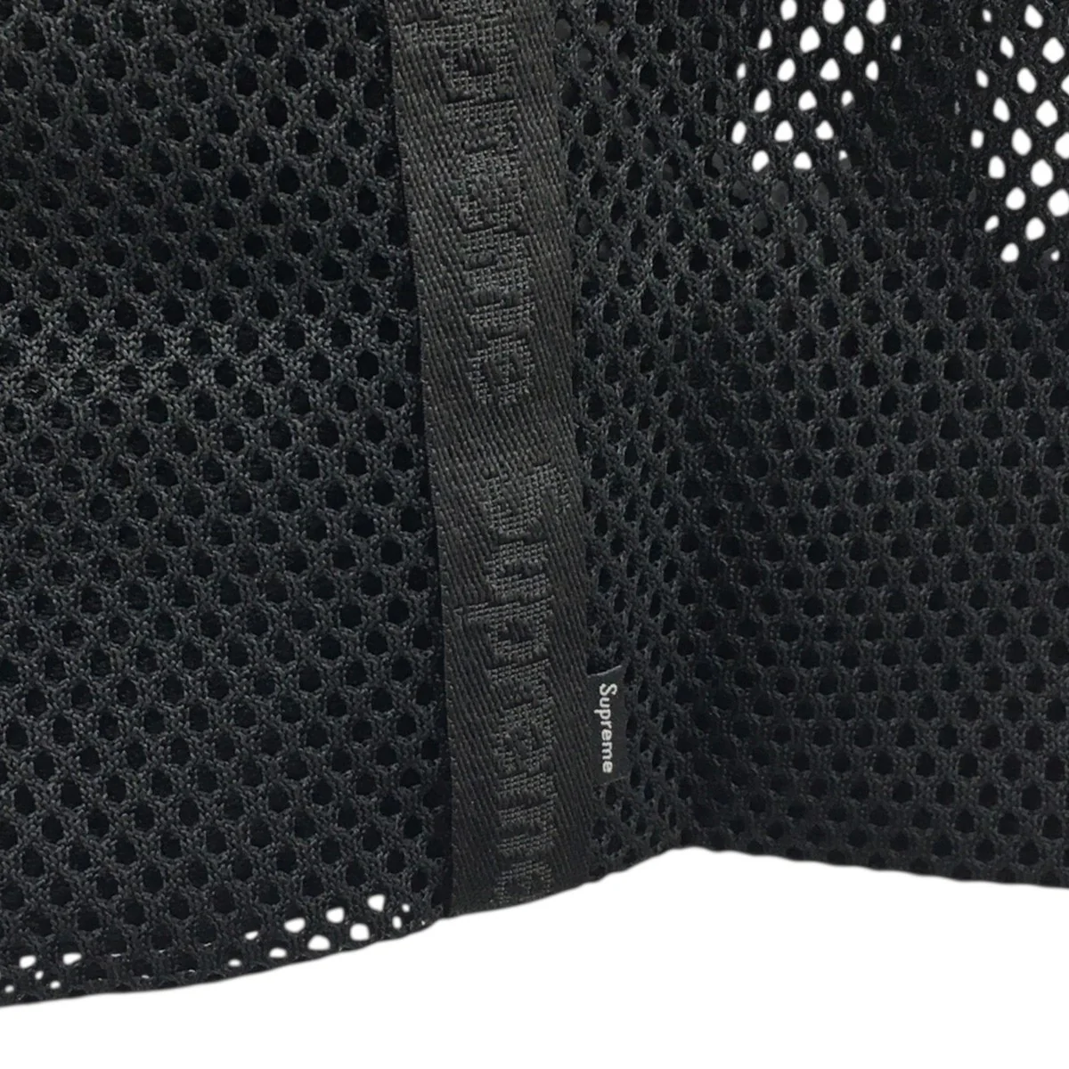25SS Mesh Tote ボックス ロゴ メッシュ トート ビッグ バッグ 鞄 - Image 5