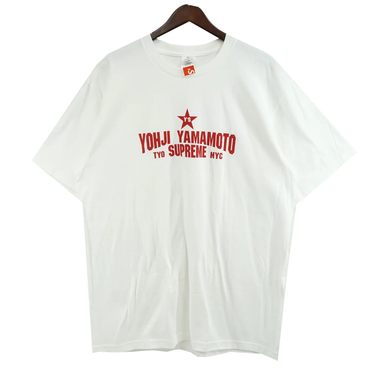 25AW Y’s by Yohji Yamamoto Star Teeワイズ ヨウジ ヤマモト スター ロゴ コラボ  Tシャツ